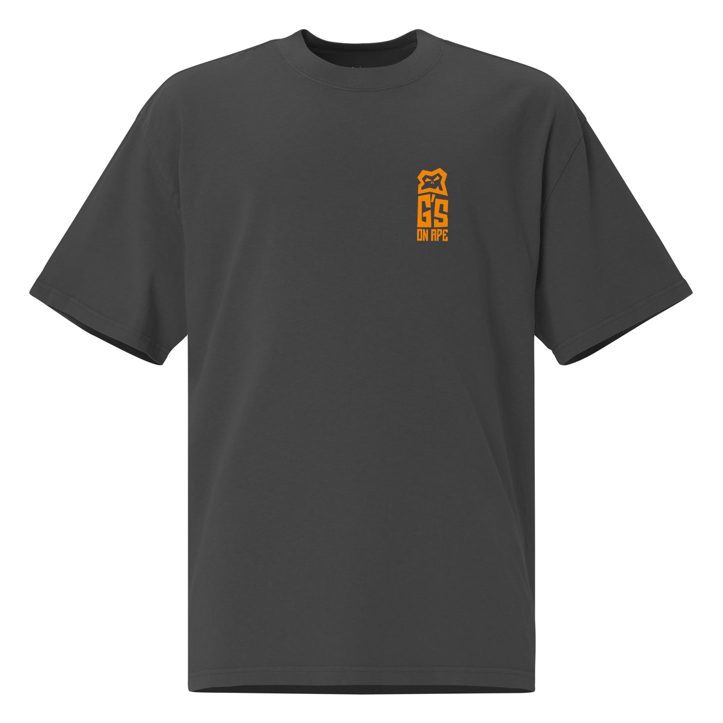 Geez On Ape - Oversized Tee Black I