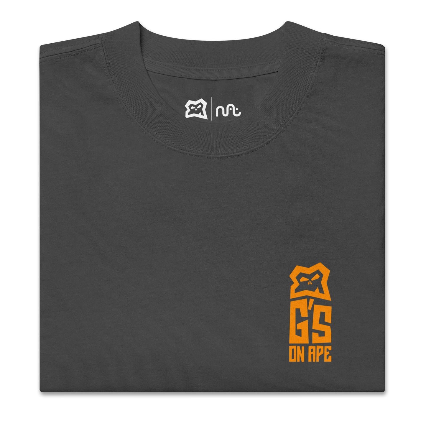 Geez On Ape - Oversized Tee Black I
