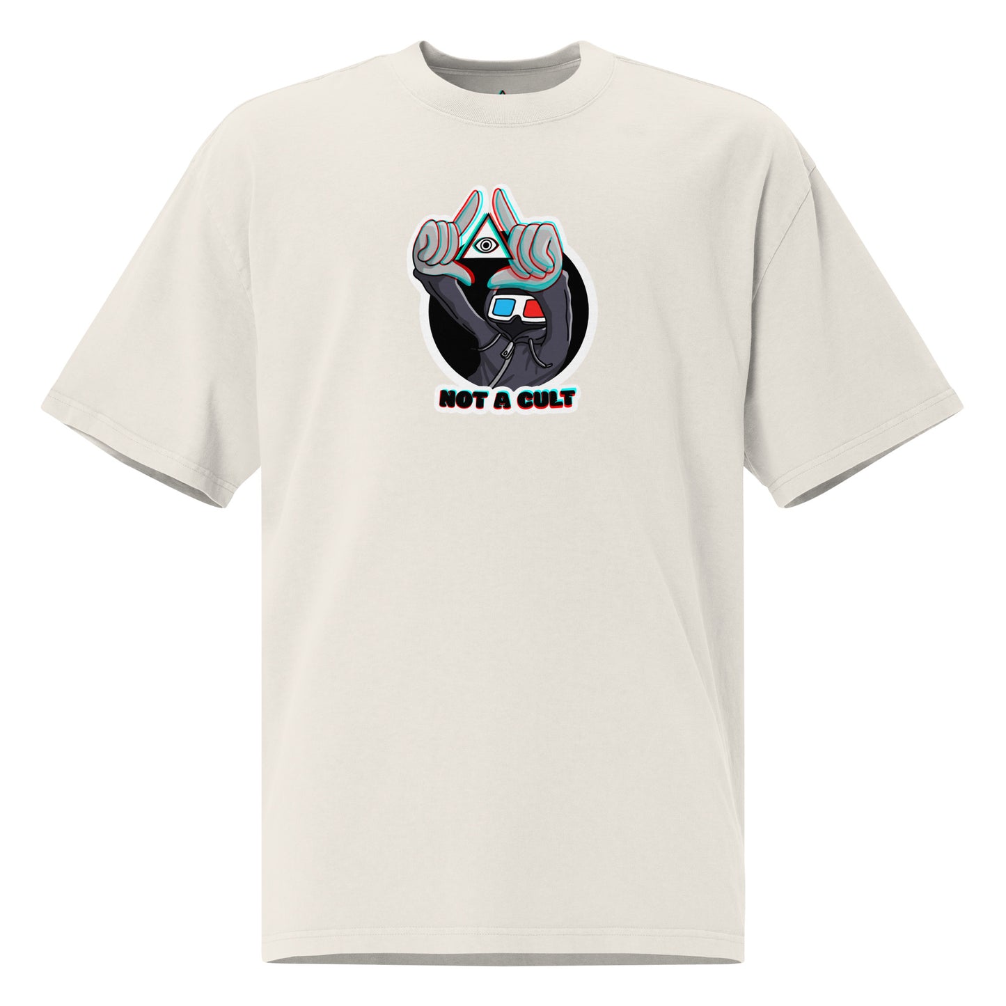 NOT A CULT - Oversized Tee Bone