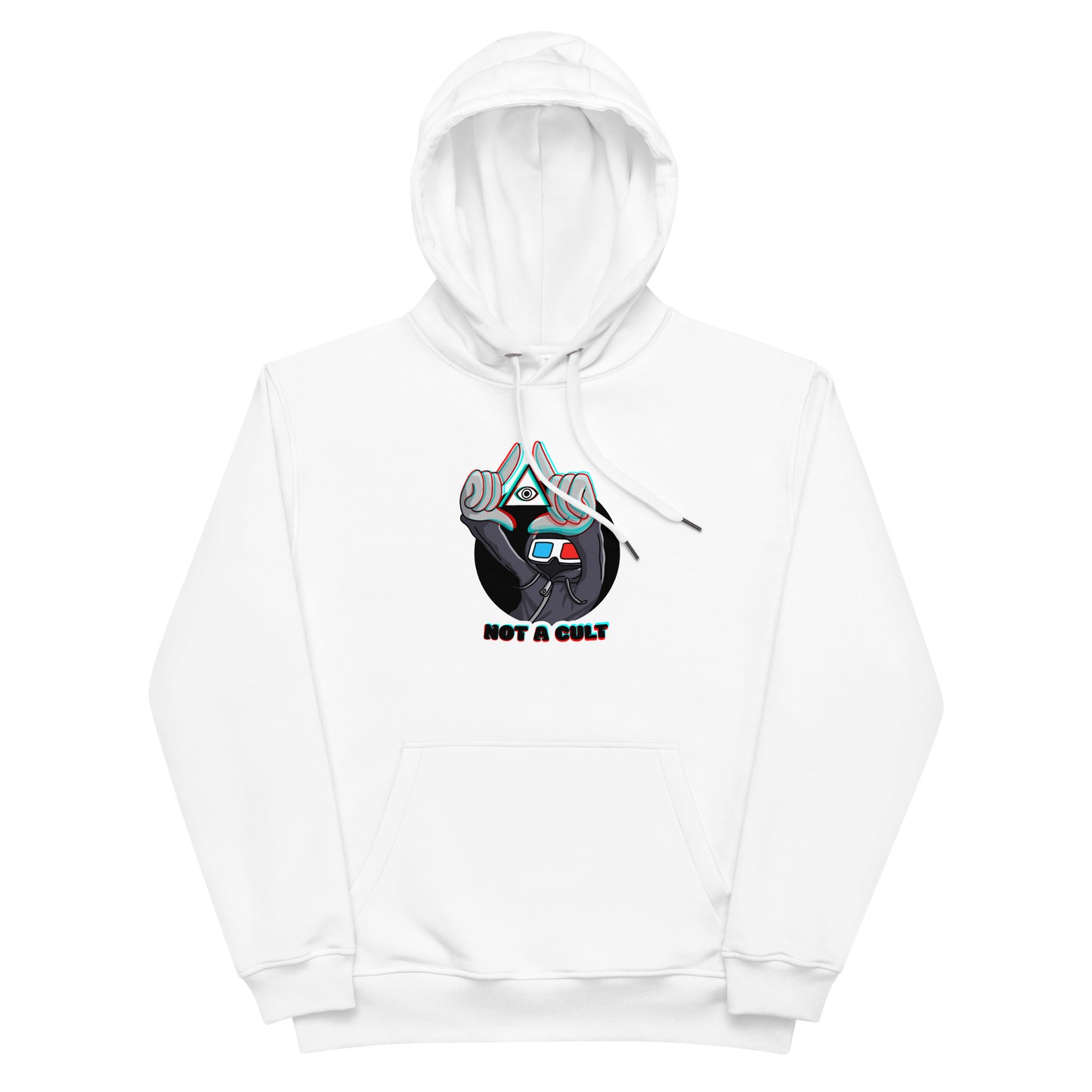 NOT A CULT - Premium Hoodie White