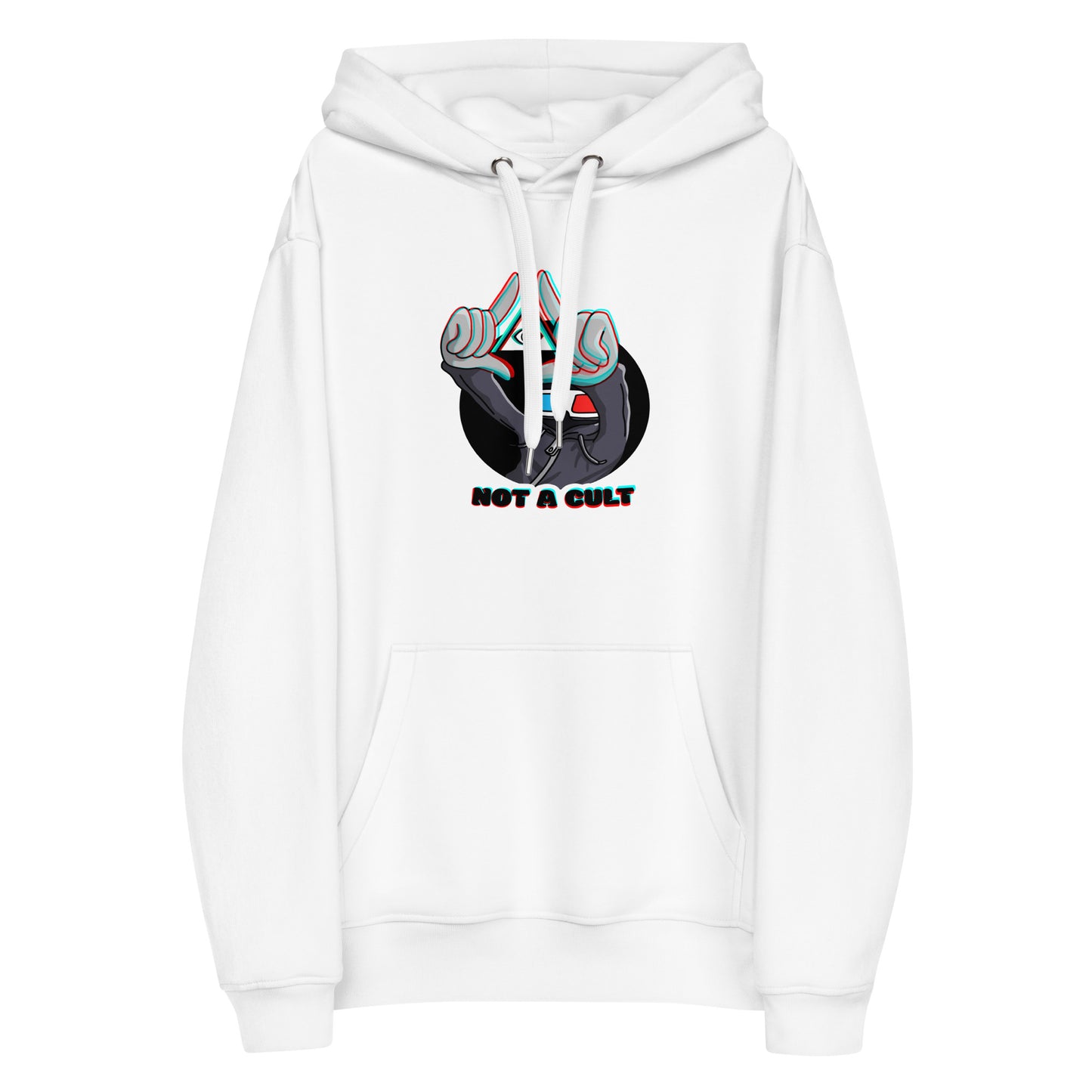 NOT A CULT - Premium Hoodie White