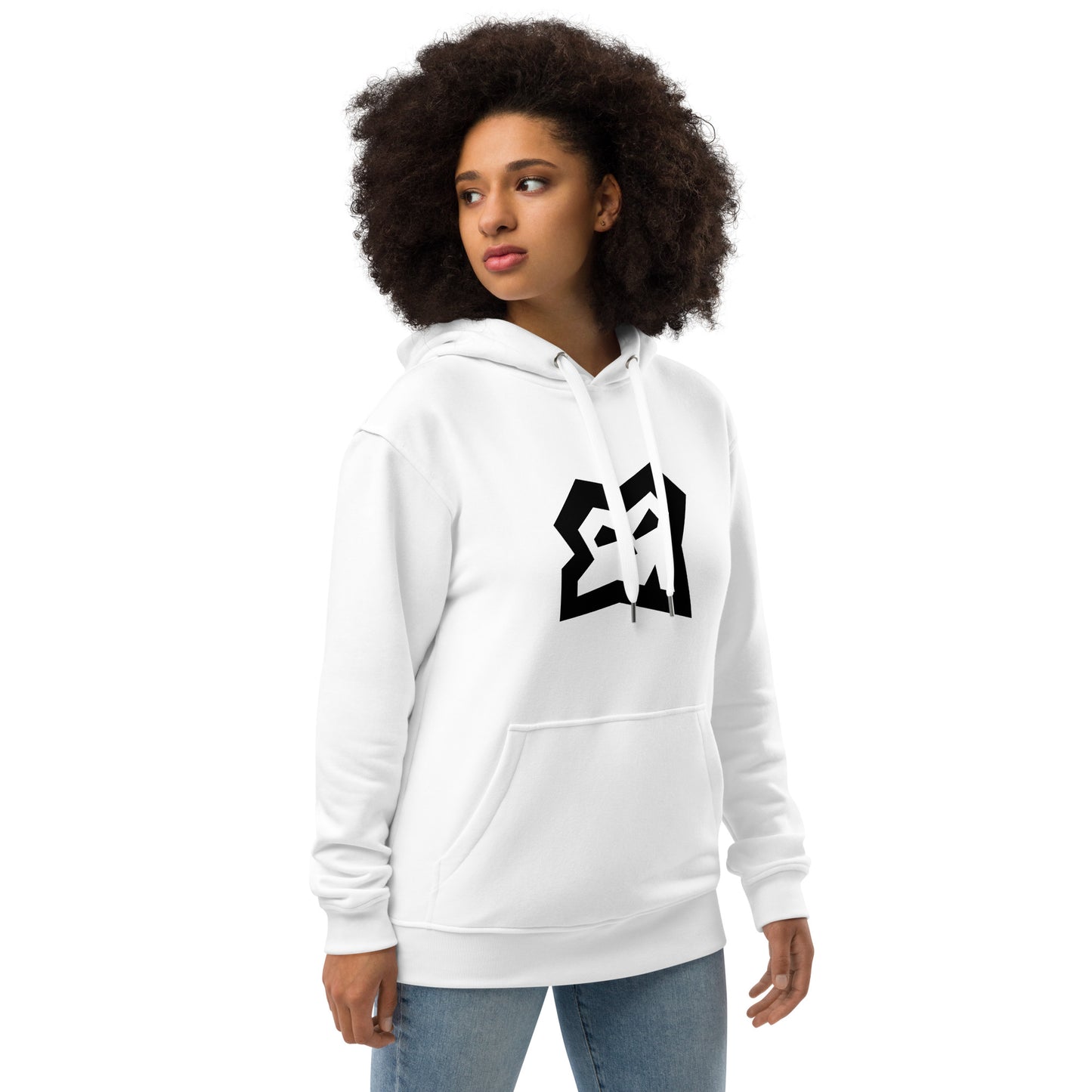 Geez On Ape - Premium Hoodie White