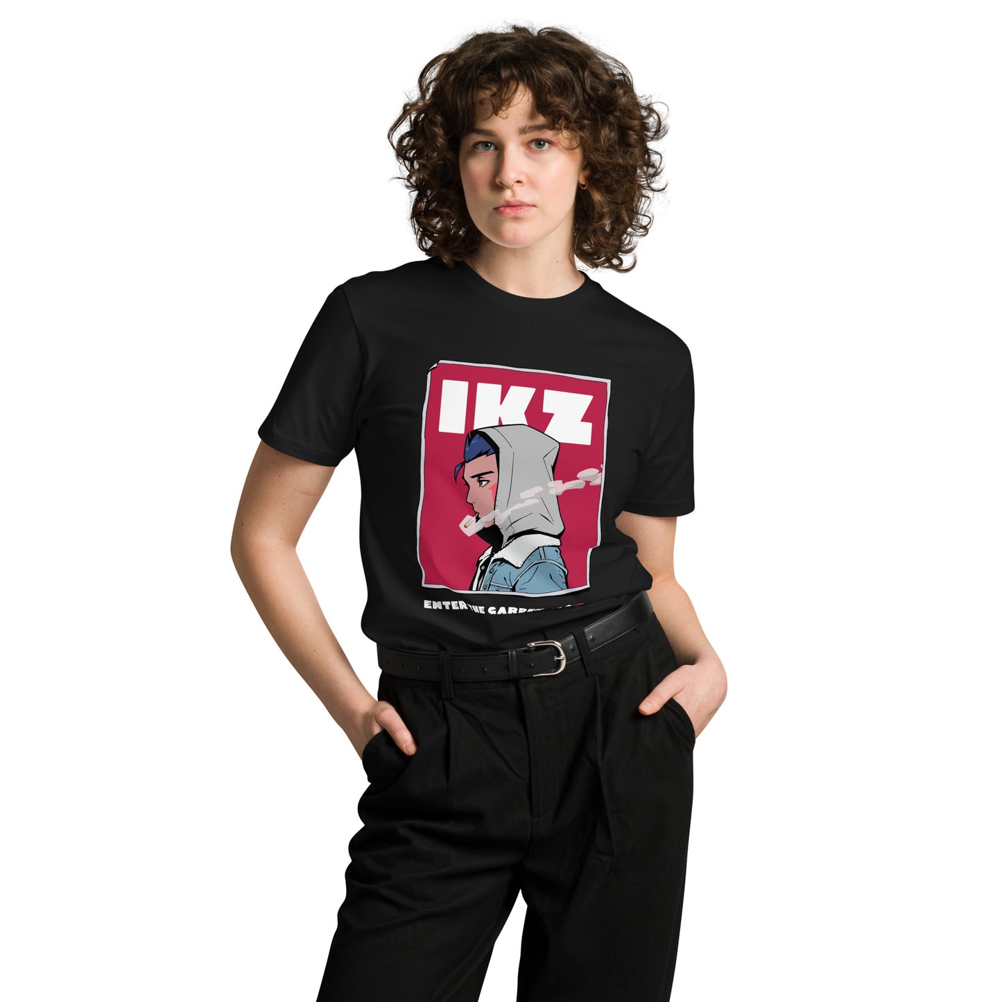 Enter The Garden - Premium Tee Black