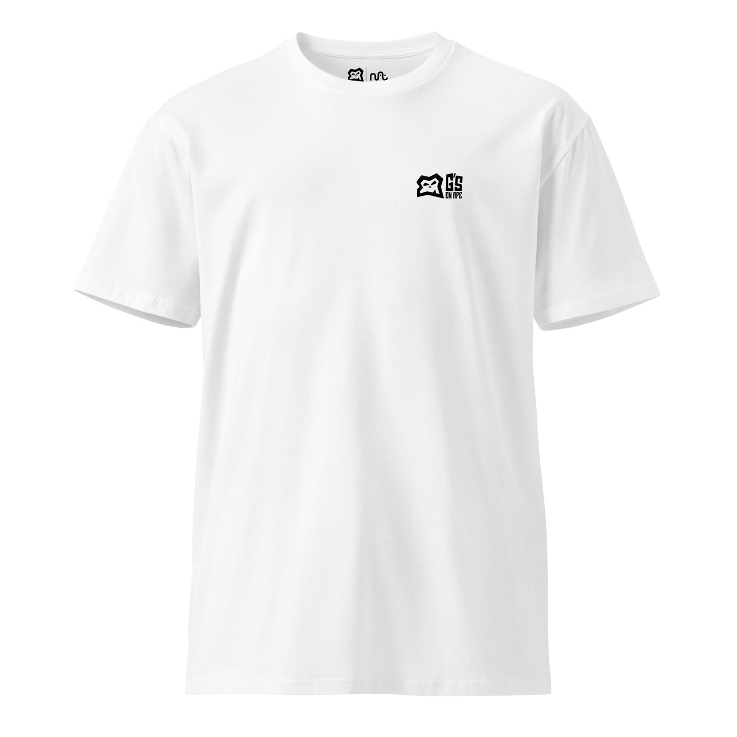 Geez On Ape - Premium Tee White