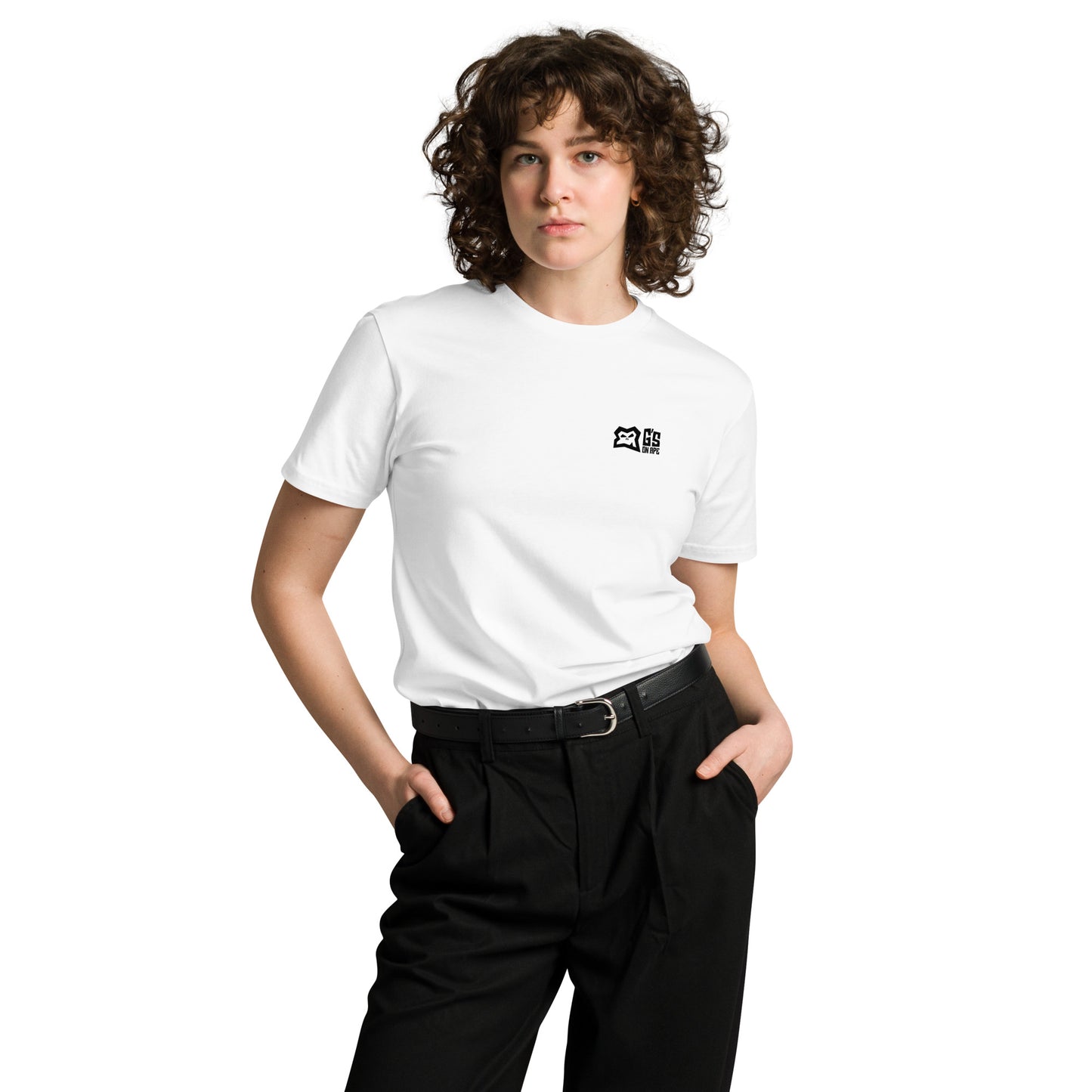 Geez On Ape - Premium Tee White