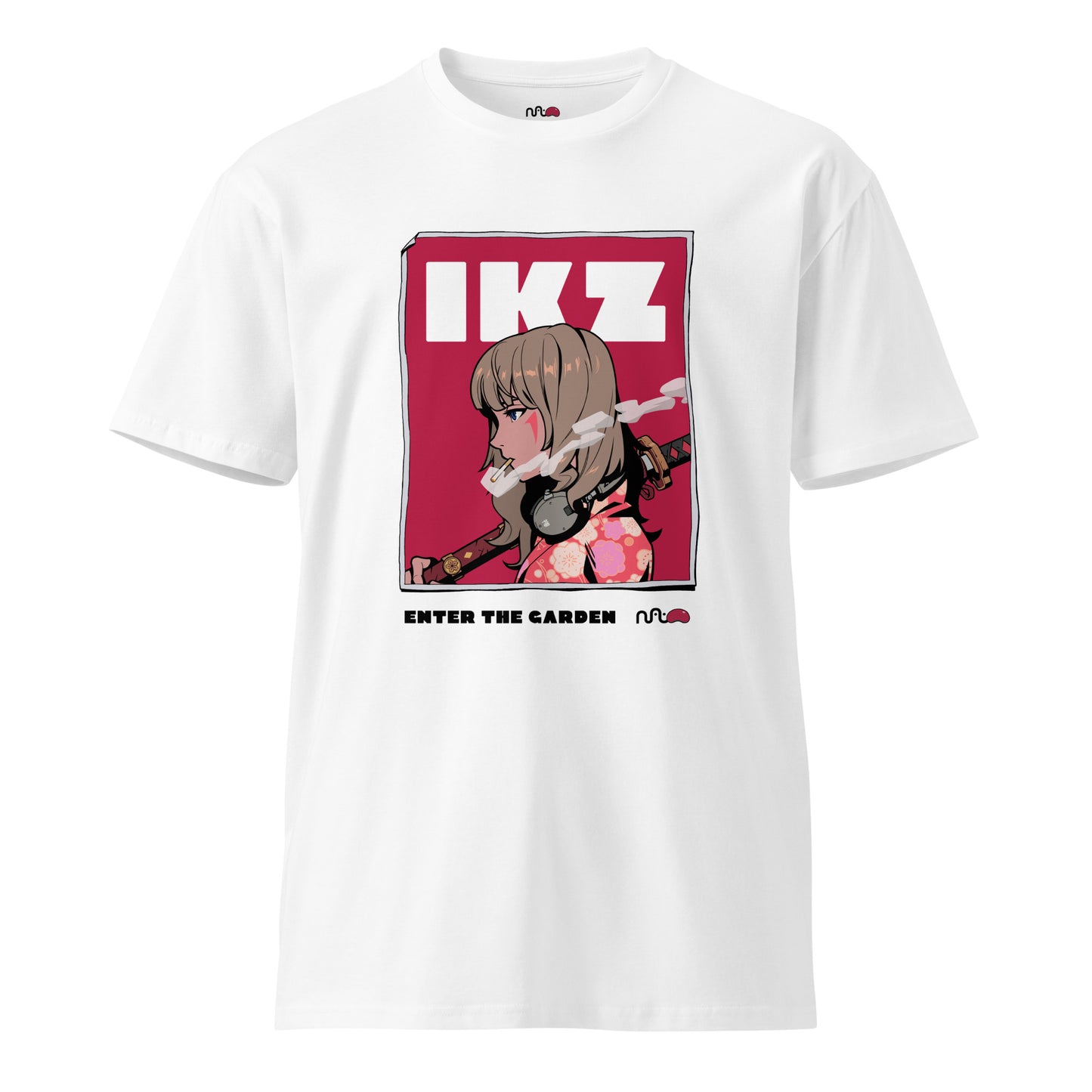 Enter The Garden - Premium Tee White